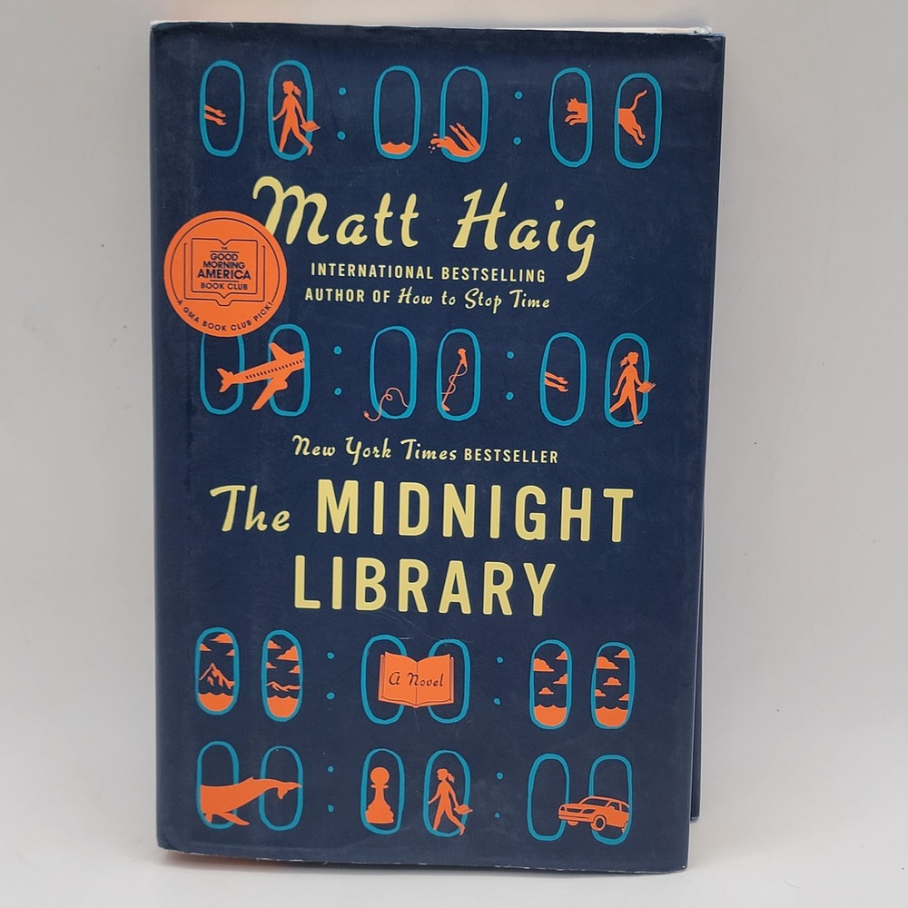 Matt Haig The Midnight Library‎ Hardcover 13th Printing GMA Book Club Good